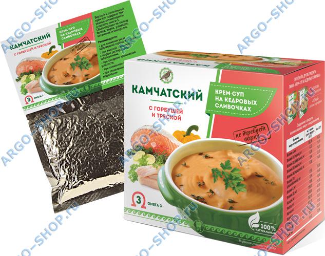 Крем-суп «Камчатский» с горбушей и треской, 30 г